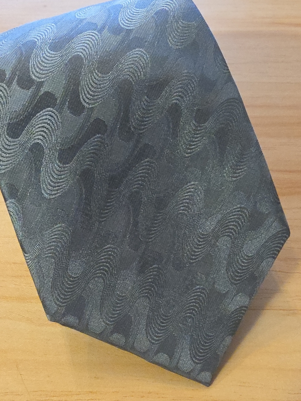 Calvin Klein Vintage Silk Tie XL Tall